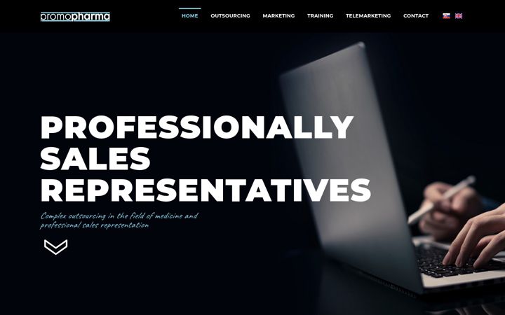 Screenshot of promopharma.sk