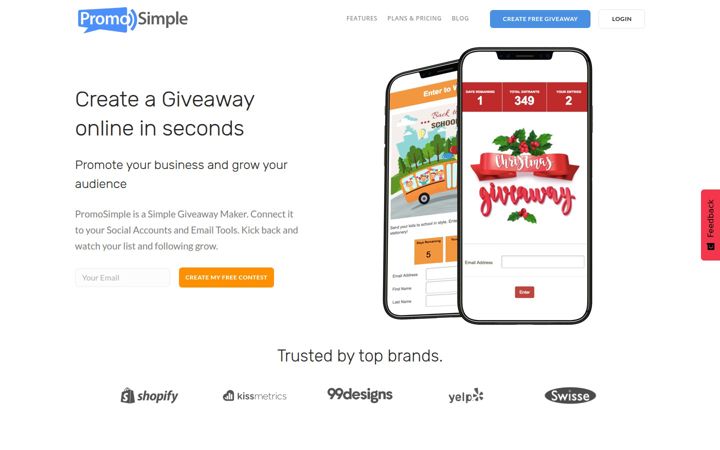 Screenshot of promosimple.com