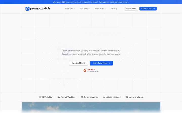 Zrzut ekranu promptwatch.com