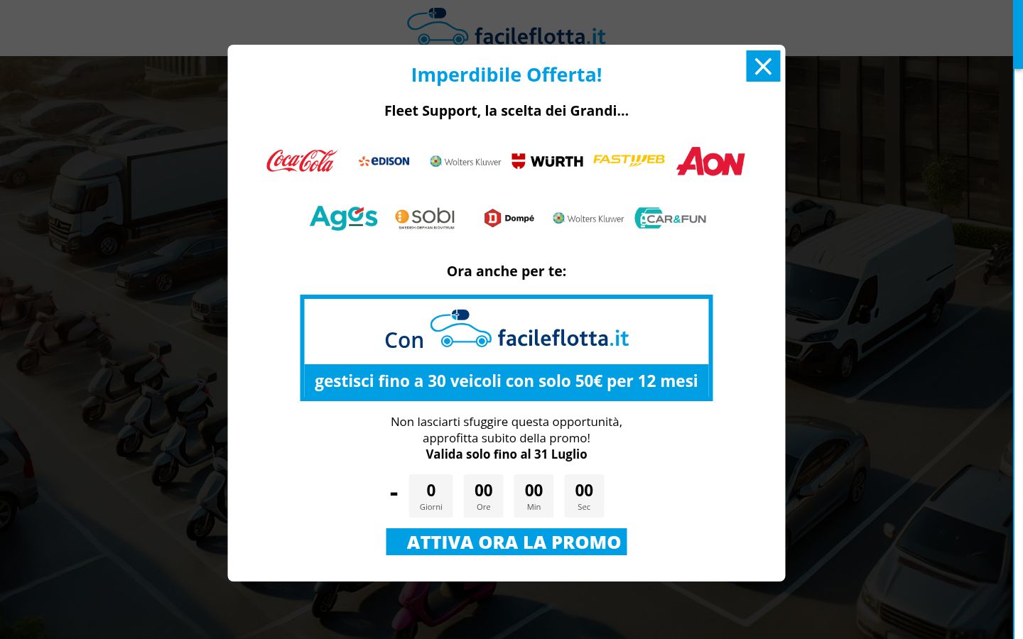 Captura de ecrã do banner de consentimento apresentado antes de qualquer interação