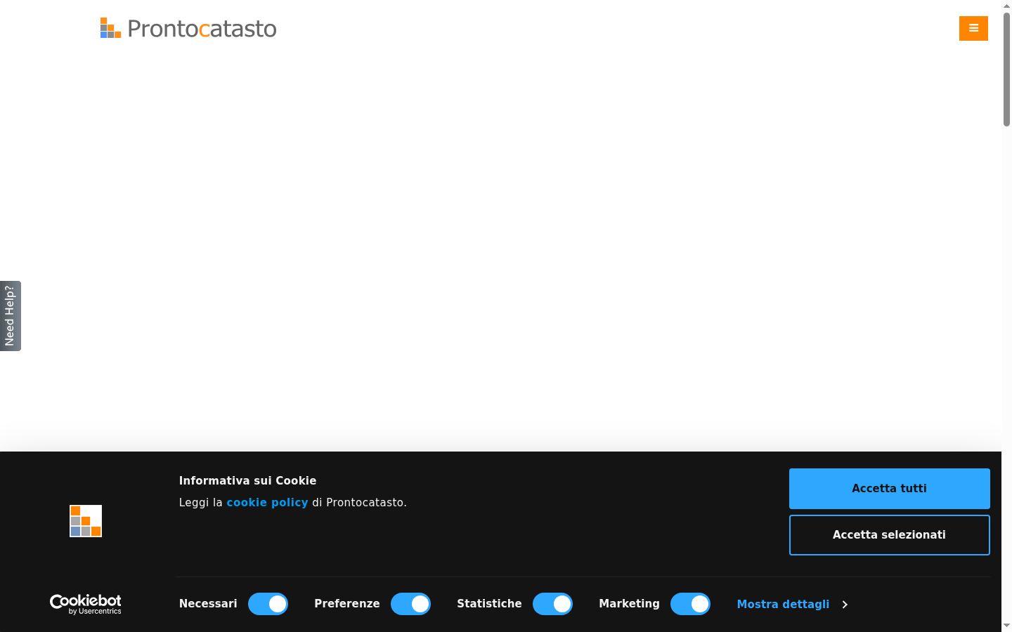 Captura de pantalla del banner de consentimiento mostrado antes de cualquier interacción