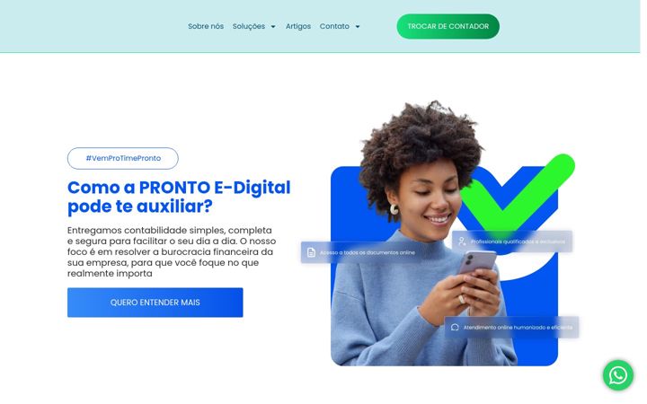 Zrzut ekranu prontoedigital.com.br