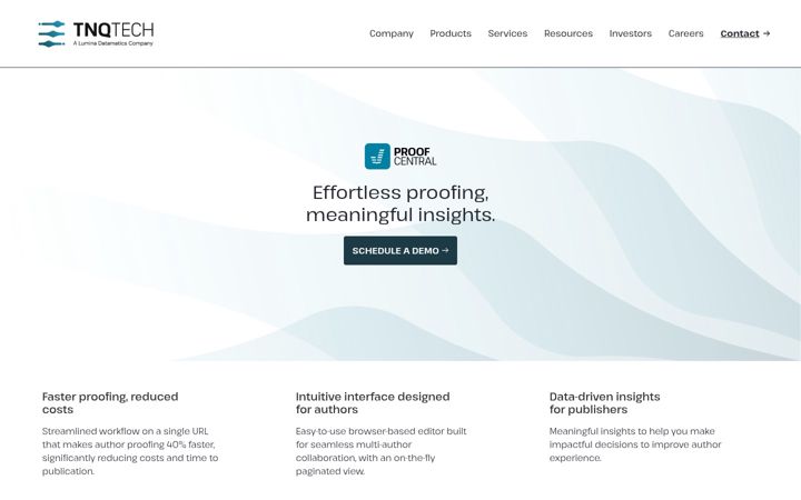 Screenshot of proofcentral.com