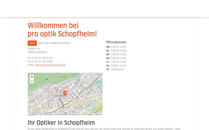 Ekrānuzņēmums no prooptik-schopfheim.de