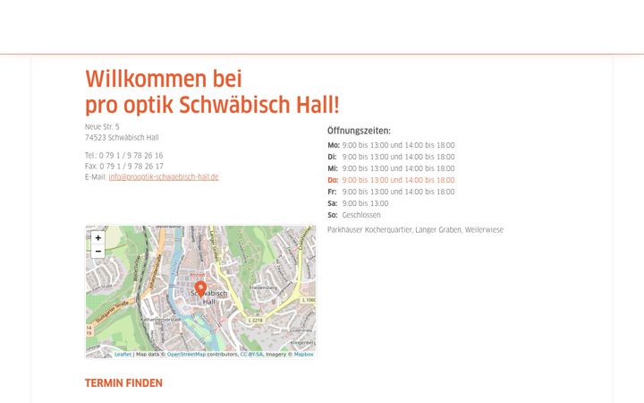 Képernyőkép: prooptik-schwaebisch-hall.de