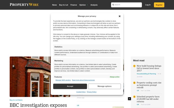 Képernyőkép: propertywire.com