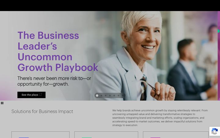 Screenshot of prophet.com