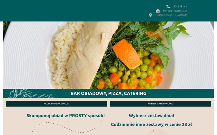 Screenshot του prostesmaki.pl