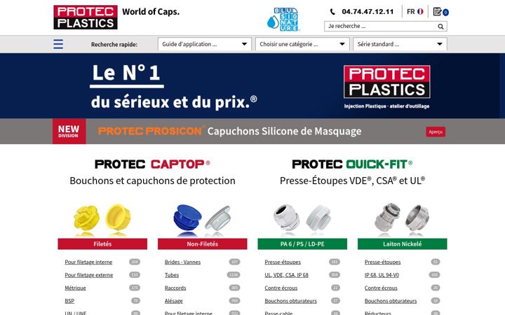 Screenshot of protecinfo.fr