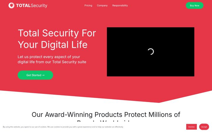 Screenshot of protected.net