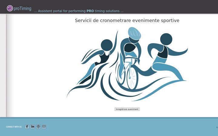 Screenshot of protiming.ro