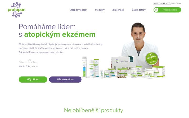 Screenshot of protopan.cz