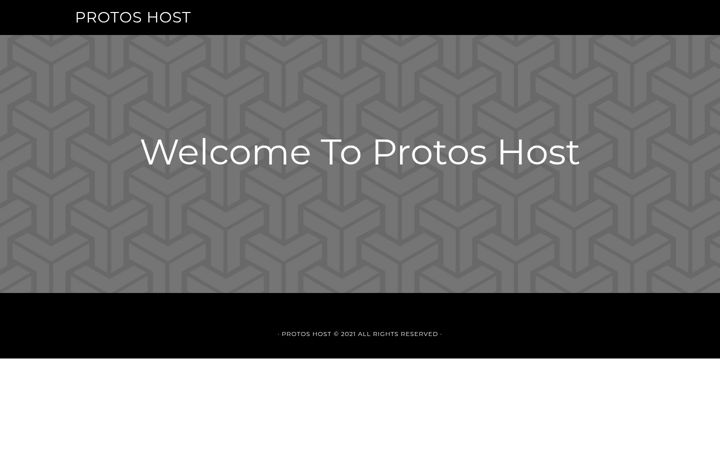 Screenshot of protoshosting.com