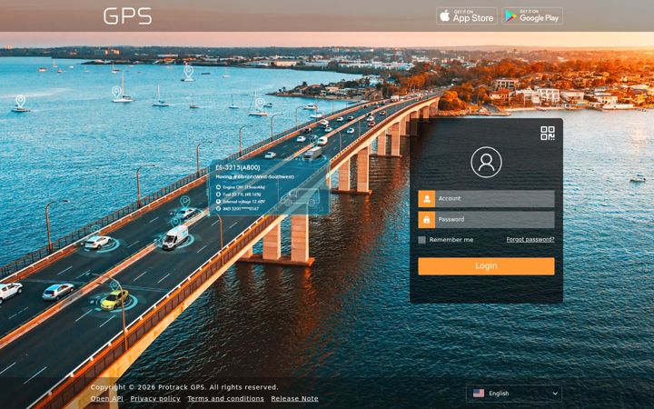 Screenshot of protrack365.com