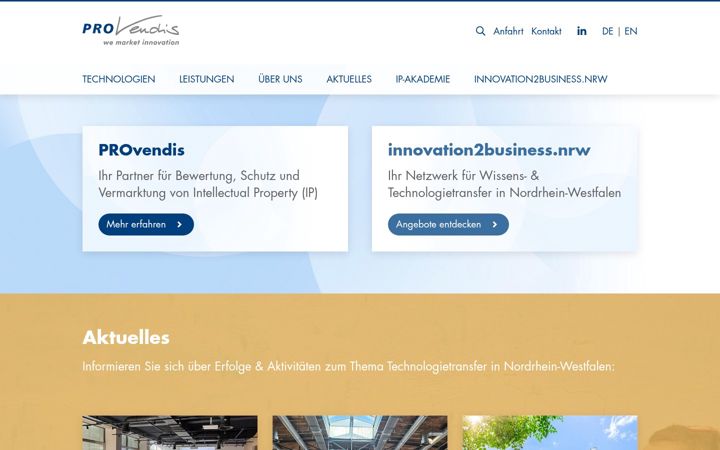 Screenshot di provendis.info