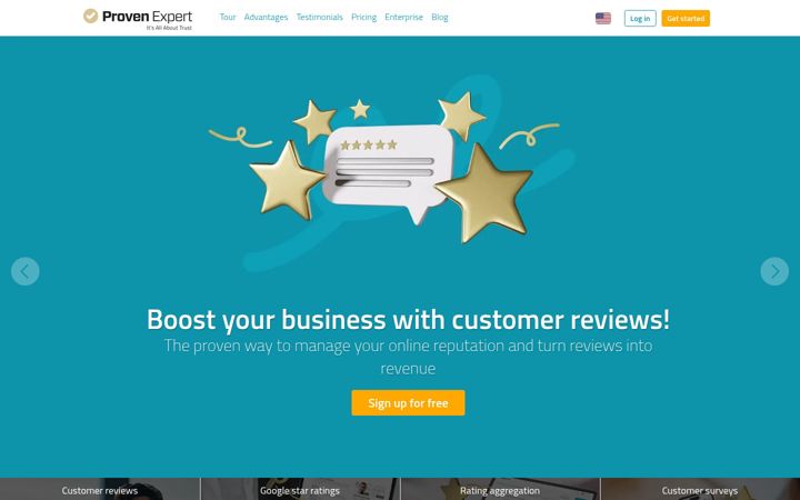 Screenshot του provenexpert.com