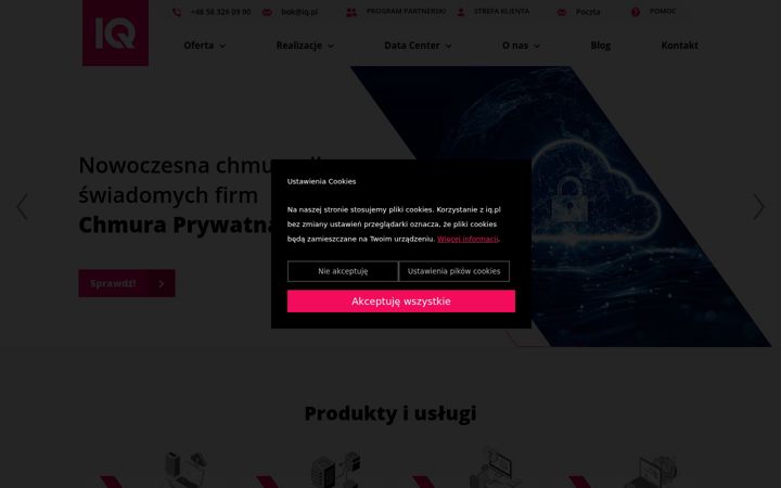 Zrzut ekranu provps.pl