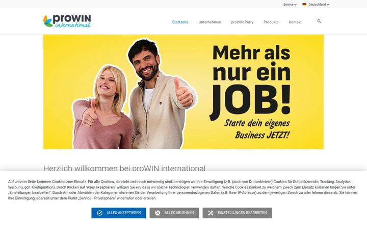 Screenshot of prowin.net