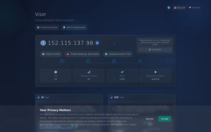 Screenshot of proxy.life