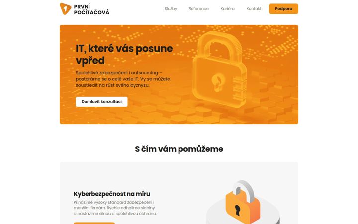 Screenshot of prvnipocitacova.cz