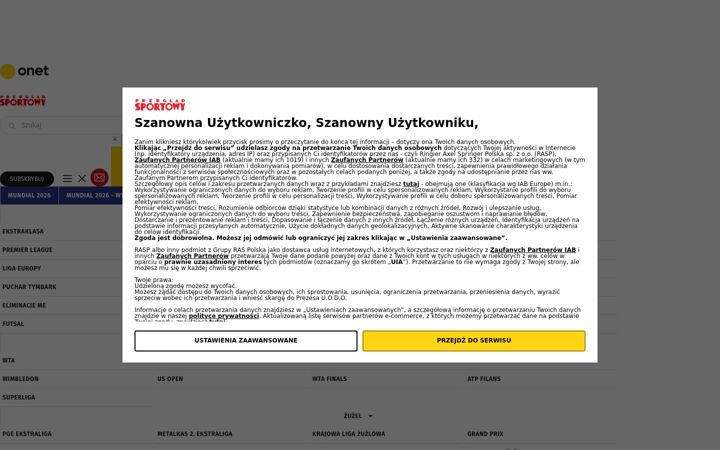 Snímek obrazovky przegladsportowy.pl