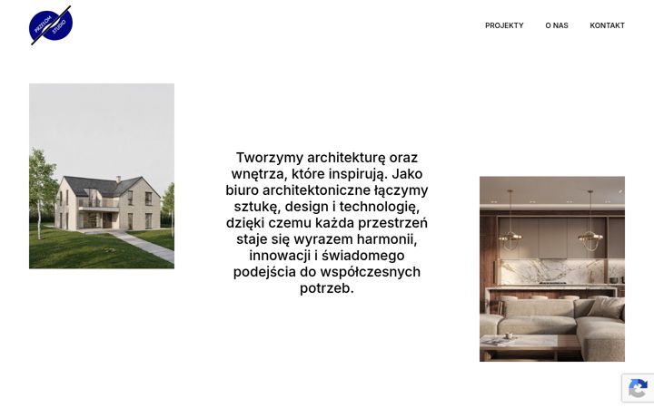 Screenshot stránky przelom.studio