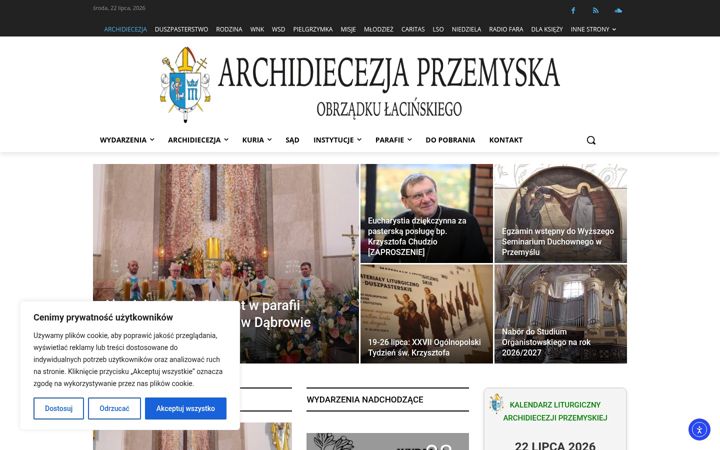 Captură de ecran a przemyska.pl