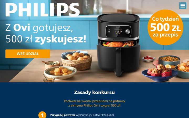 Skjermbilde av przepisyovi.pl