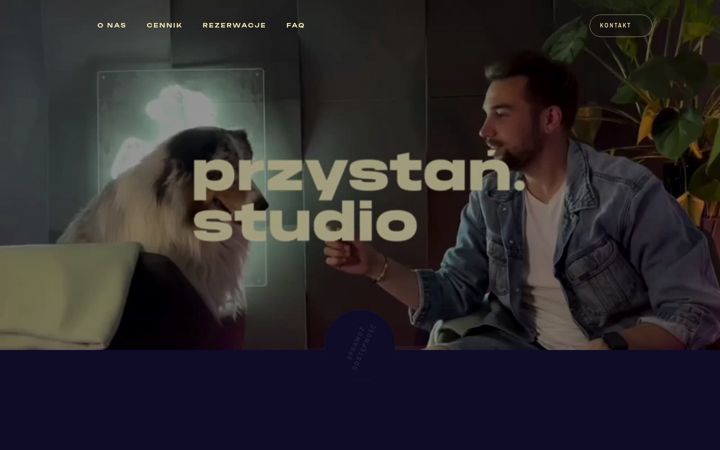 Screenshot of przystan.studio