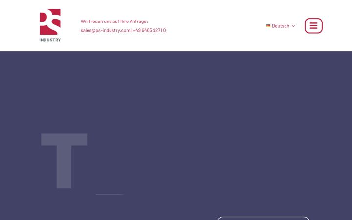 Screenshot di ps-industry.com