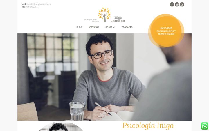 Képernyőkép: psicologia-cansado.es