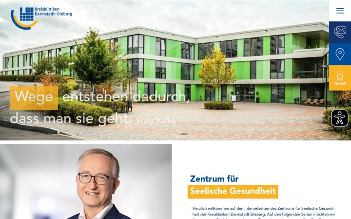 Zrzut ekranu psychiatrie-umstadt.de
