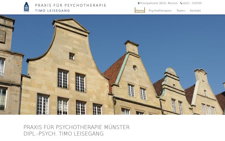 Képernyőkép: psychotherapie-leisegang.de