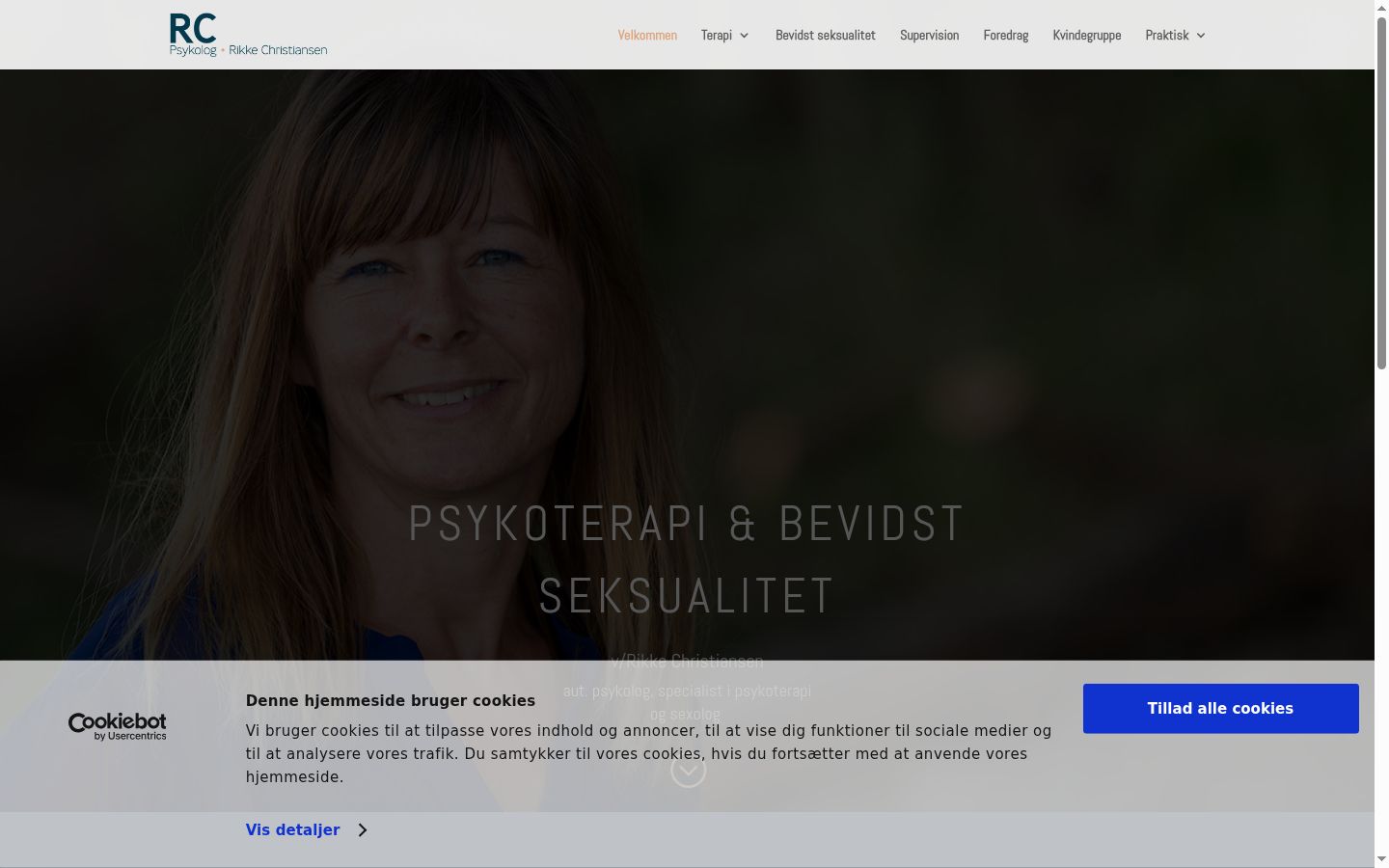 Képernyőkép a bármilyen interakció előtt megjelenő hozzájárulási bannerről