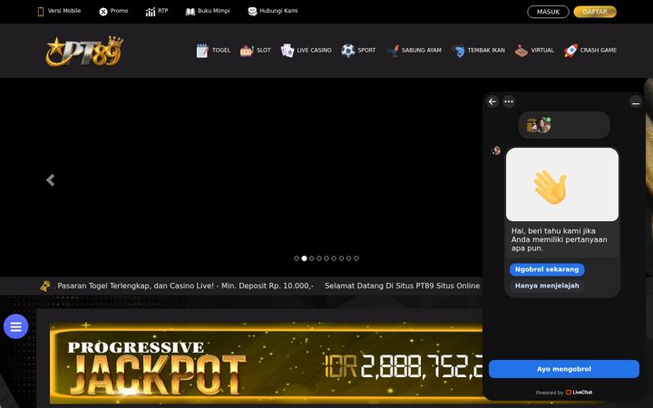 Screenshot of pt89pro25.cc