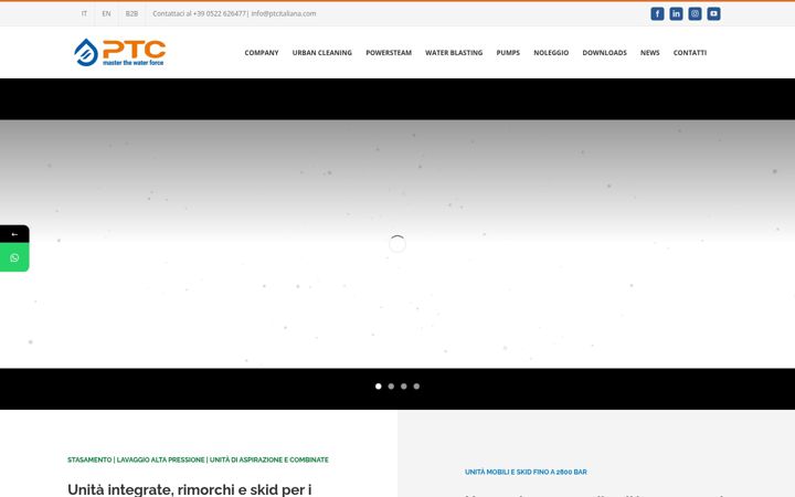Screenshot von ptcitaliana.com