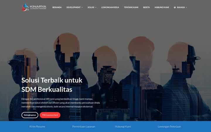 Screenshot of ptkam.co.id