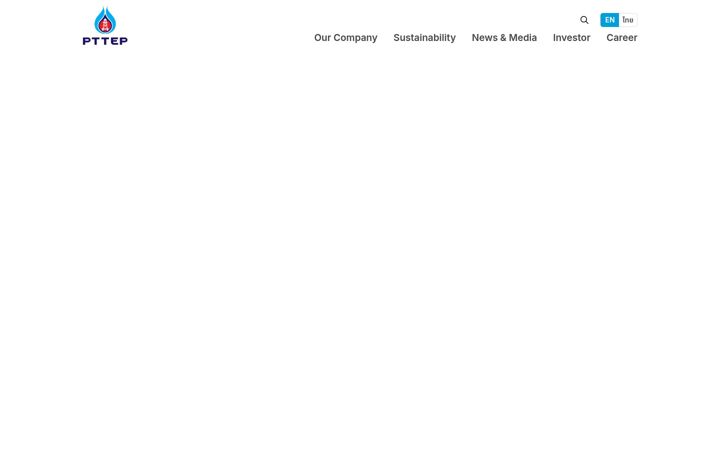 Screenshot of pttep.com