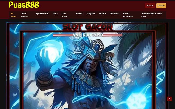 Screenshot of puas888.com