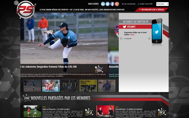 Screenshot of publicationsports.com