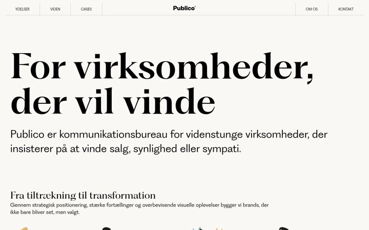 Screenshot of publico.dk