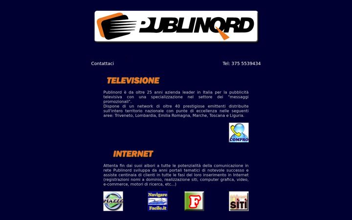 Screenshot stránky publinord.com