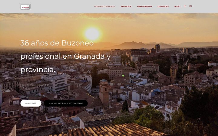 Screenshot of publinovagranada.com