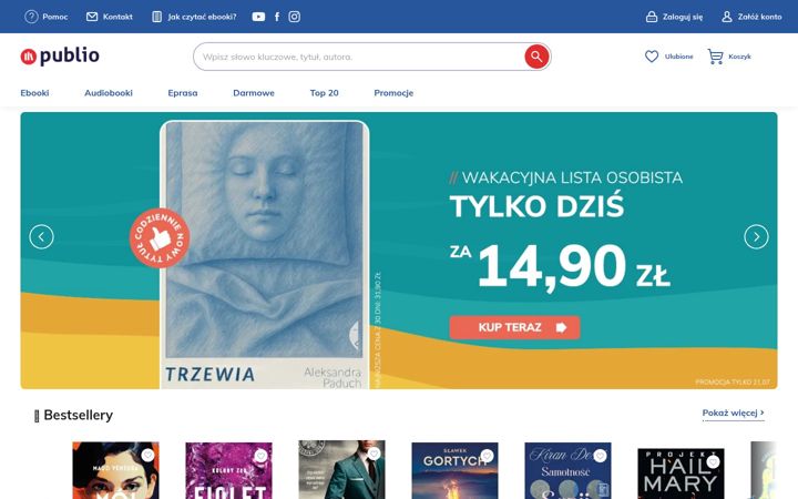 Screenshot of publio.pl