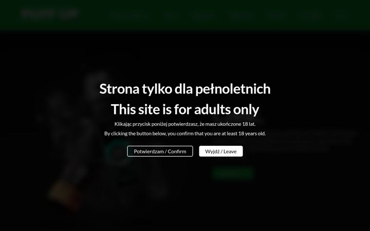 Zrzut ekranu puff-up.pl