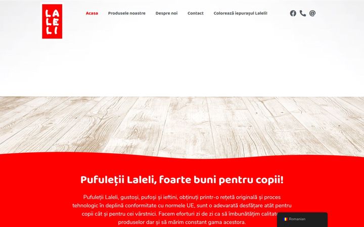 Screenshot van pufuletiilaleli.ro