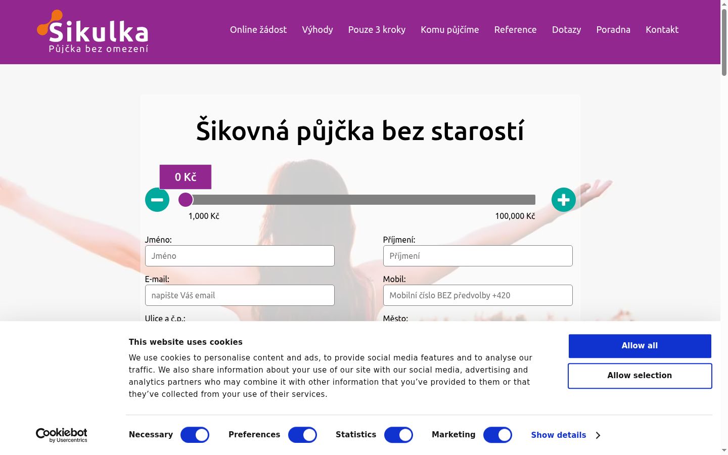 Zrzut ekranu banera zgody wyświetlanego przed jakąkolwiek interakcją