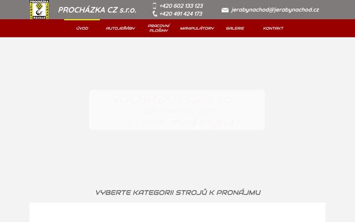 Screenshot of pujcovna-plosiny.cz