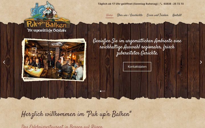 Skærmbillede af puk-bergen.de
