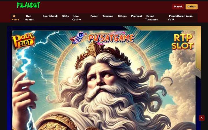 Screenshot of pulauduit.net